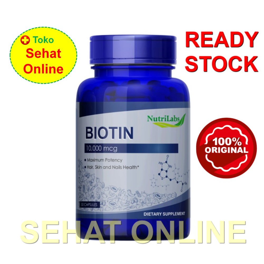 Nutrilabs Biotin 10000 mcg USA