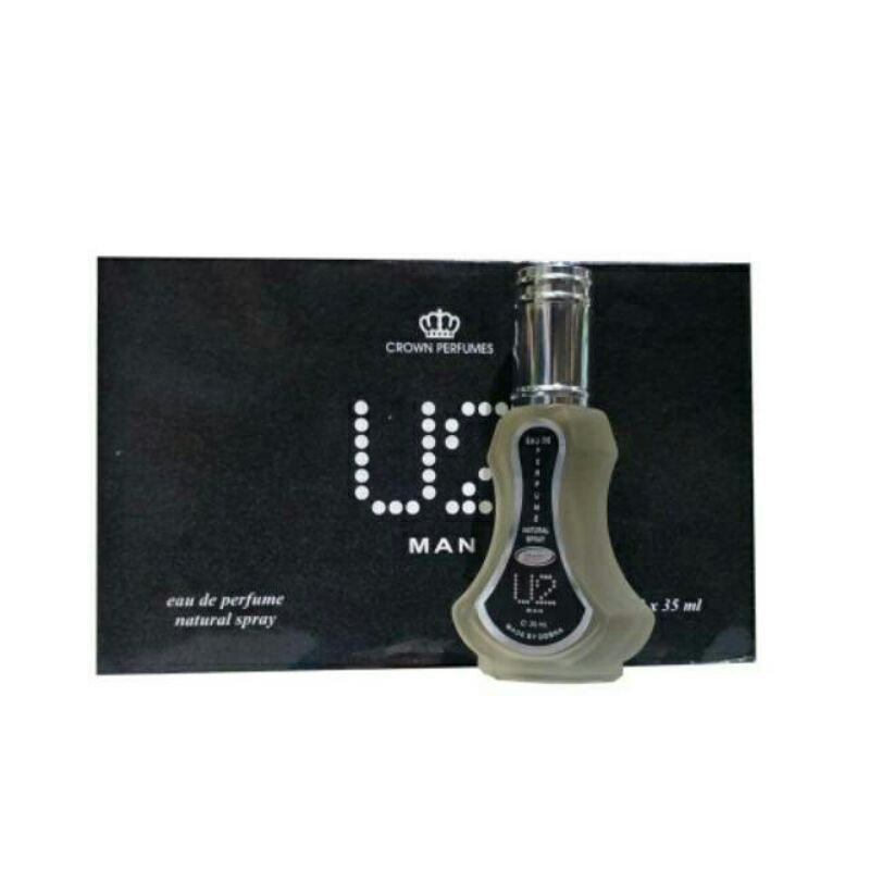 PARFUM DOBHA SPRAY 35ML AROMA U2 MAN//minyak wangi DOBHA U2 MAN