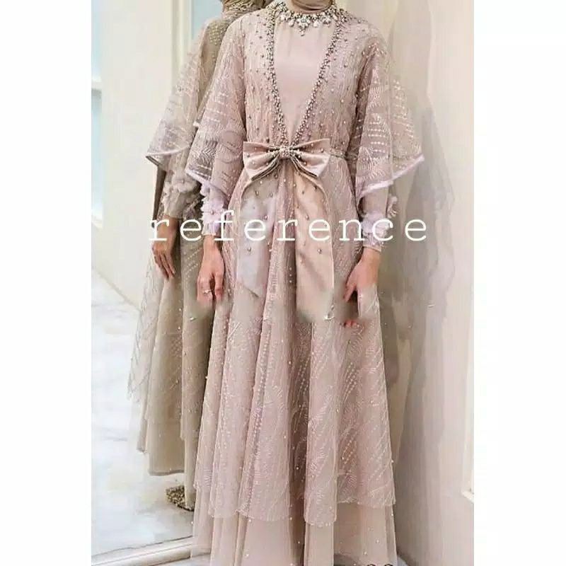 GAMIS ANGGUN / GAMIS KONDANGAN /GAMIS GAUN DRESS MURAH
