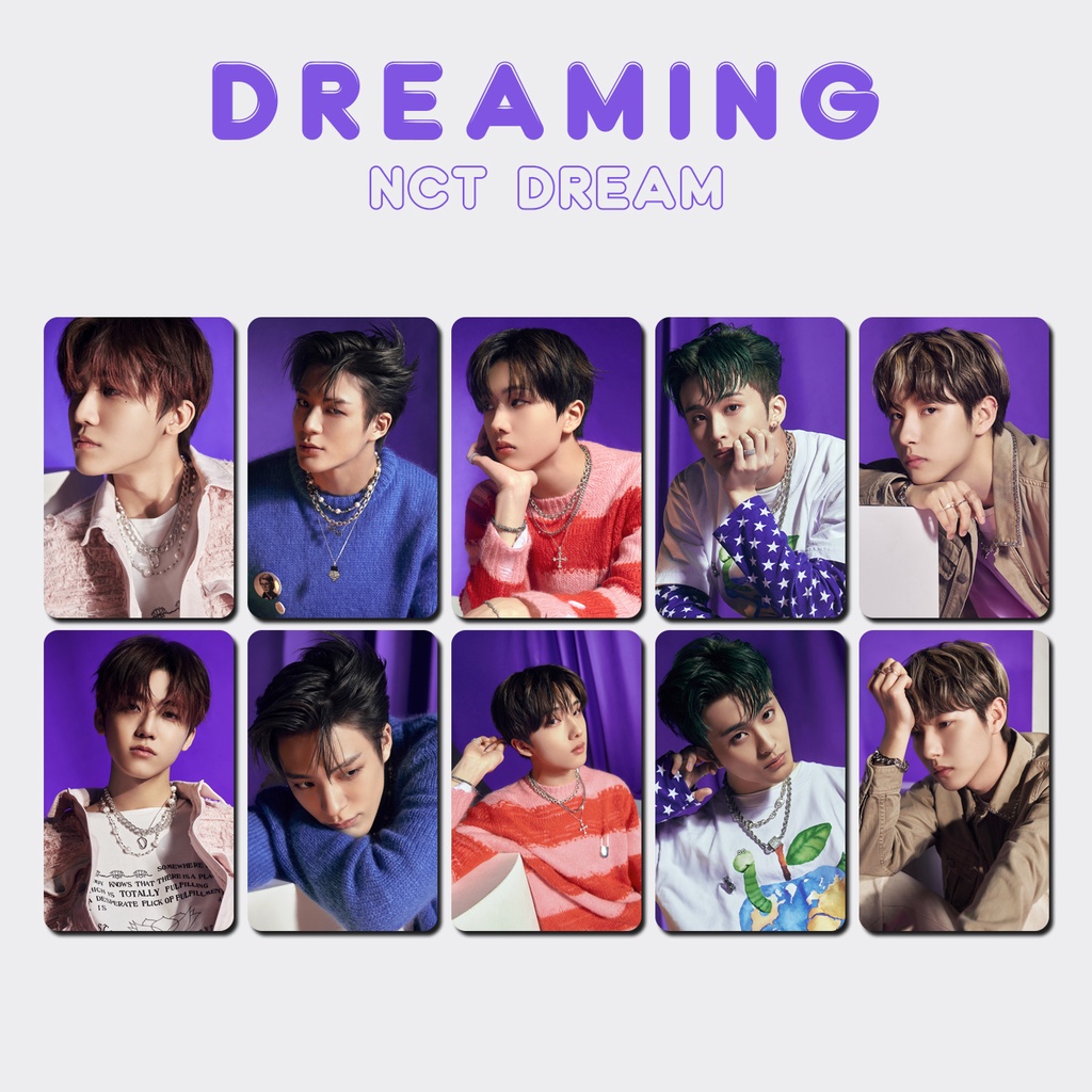 UNOFFICIAL PHOTOCARD NCT DREAM DREAMING