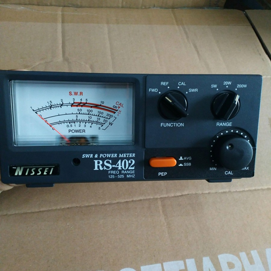 swr power meter NISSEI RS-402 alat cek swr antena dan power watt radio