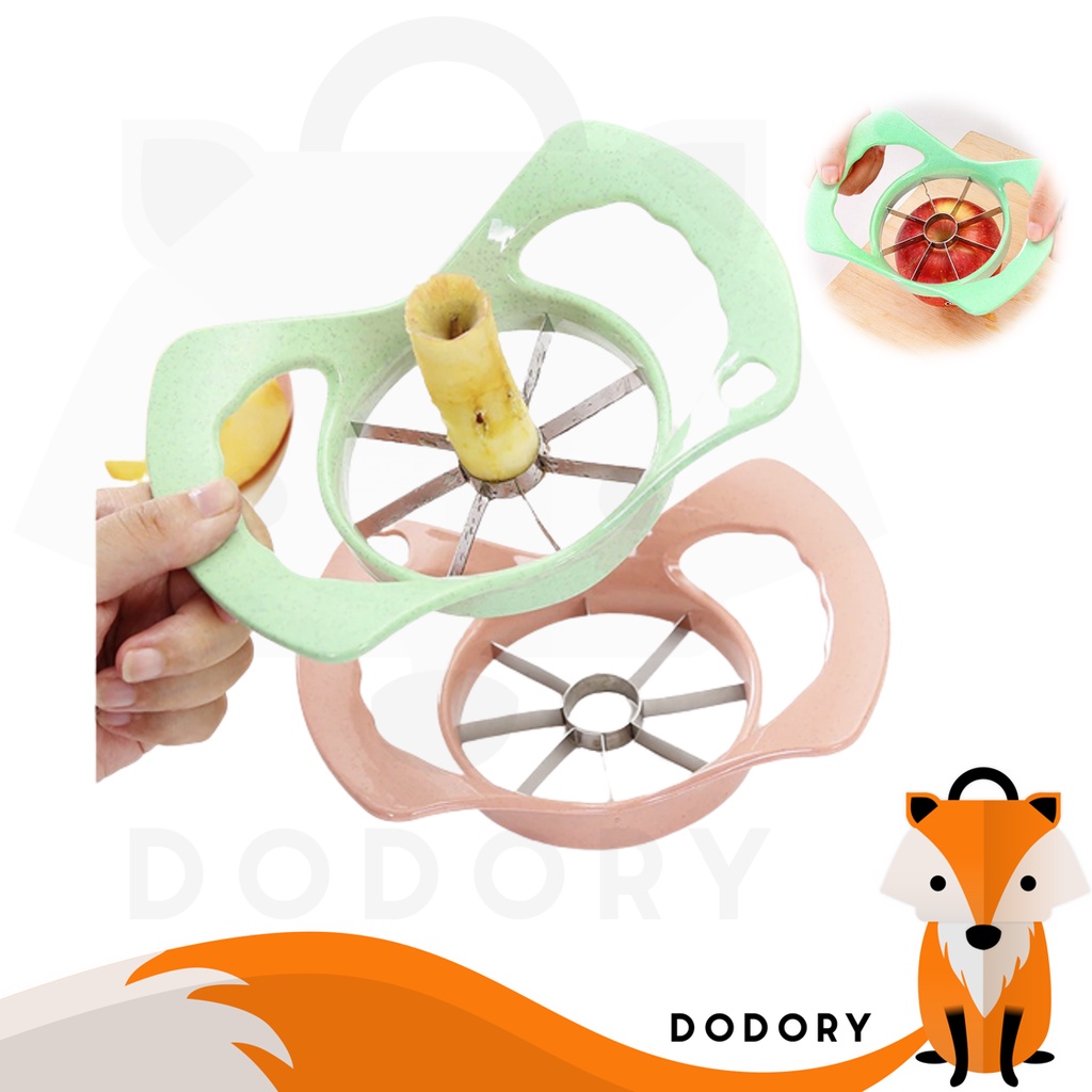 DODORY HL0346 Pemotong Buah Apel Pear Bahan Stainless Steel Apple Slicer Cutter