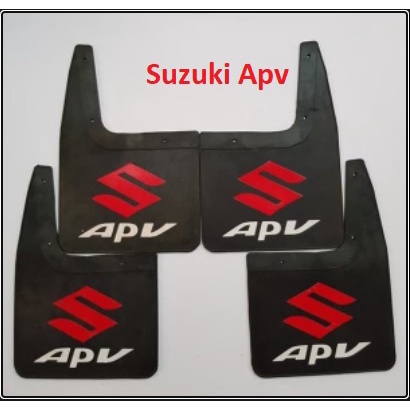 Karpet Lumpur Roda untuk Suzuki APV sepasang(2pcs) bisa setting depan atau belakang ukuran sama bahan mud guard bahan karet kuat tahan lama