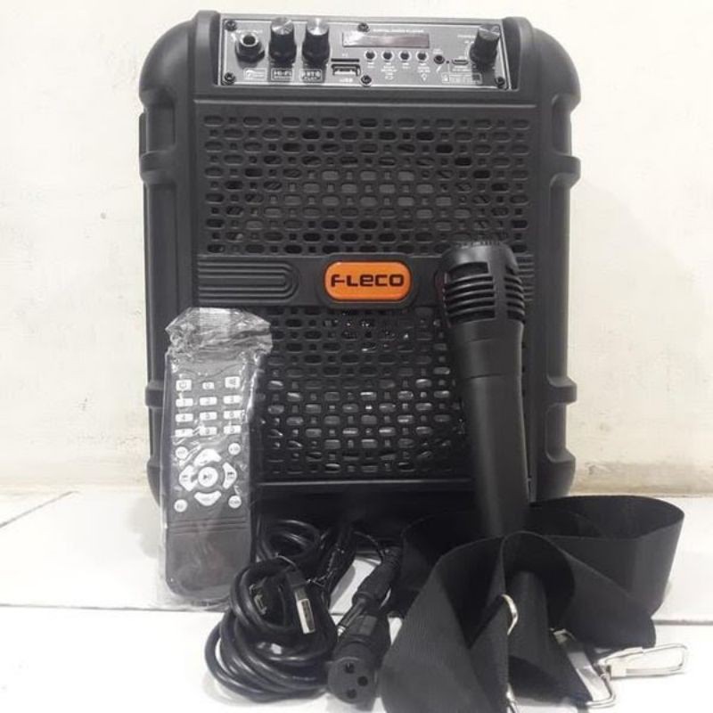 Speaker Bluetooth Karaoke Fleco 8961