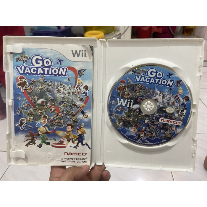 Wii GO Vacation CD Nintendo Wii Original