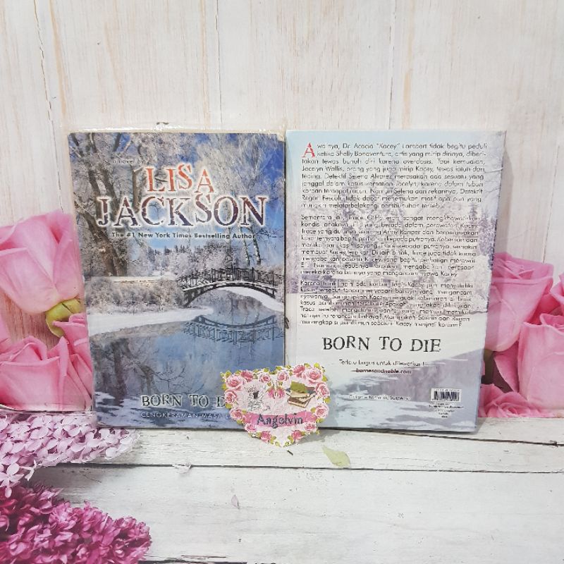 Jual Buku Novel Born To Die by Lisa Jackson Shopee