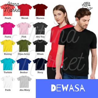 Harga kaos  polos  Terbaik  Juli 2021 Shopee Indonesia 