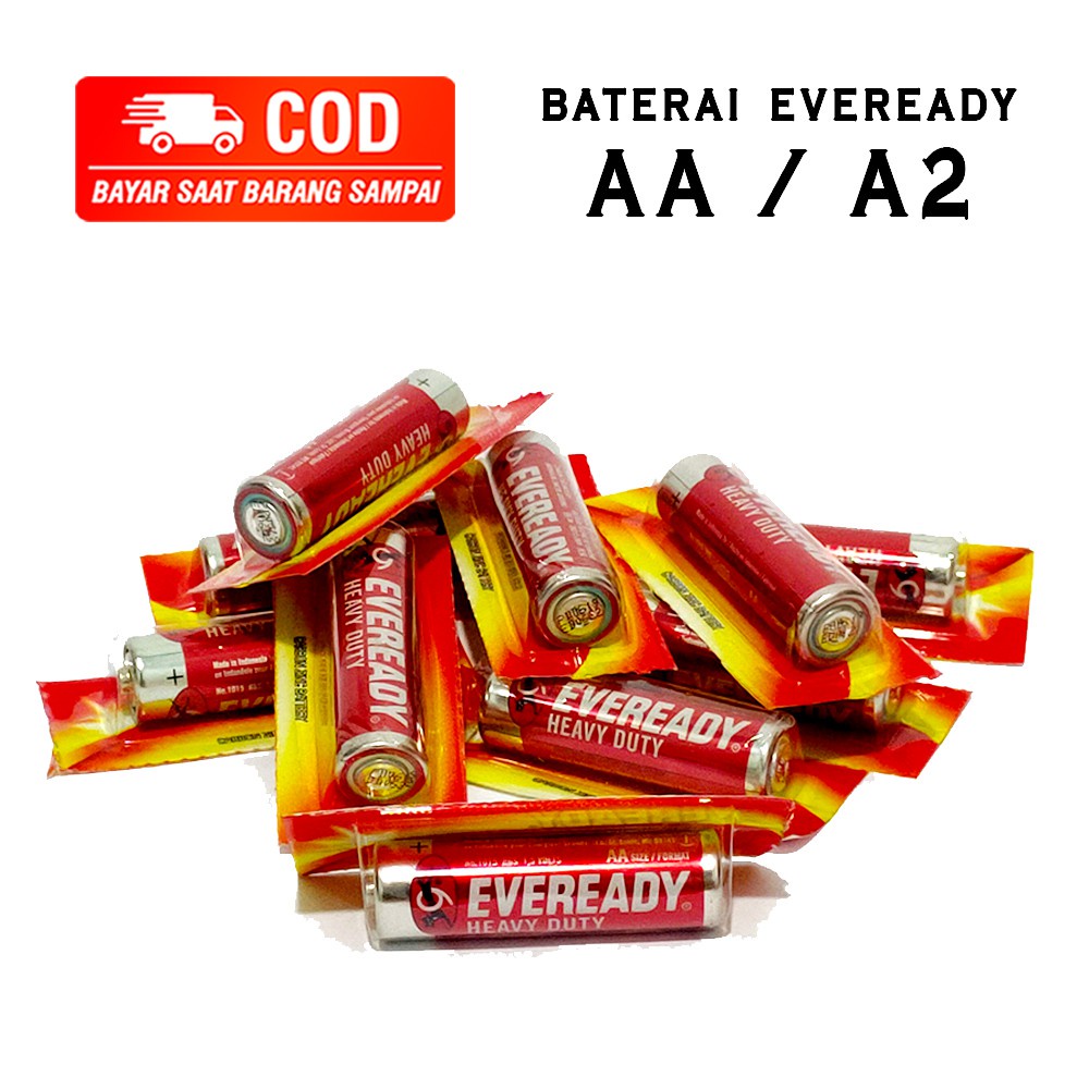 BATERAI AA / AAA EVEREADY ( ISI 1 PCS ) ORIGINAL -