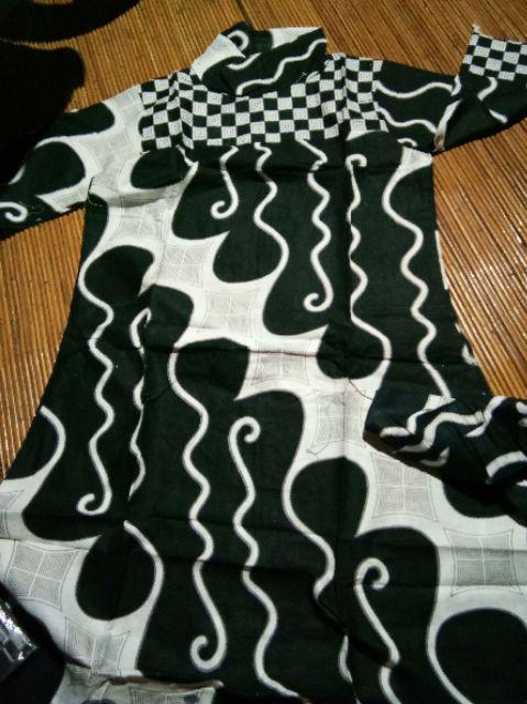 Lumbung Batik Couple Batik Tunik Ziggy Parang Catur 2