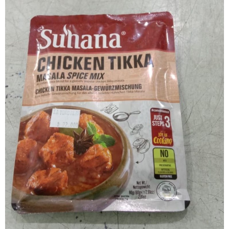 

Bumbu Suhana Chicken Tikka Masala Spice Mix 80gram