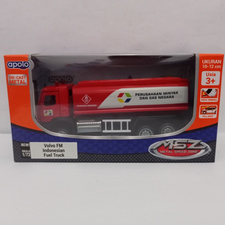 DIECAST TRUK PERTAMINA VOLVO FM FUEL APOLO MAINAN KOLEKSI