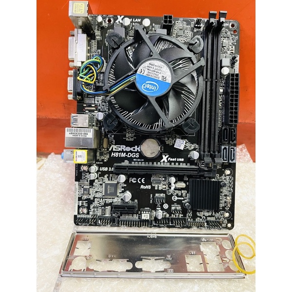 Mainboard H81 Core i5 4590 Fan intel