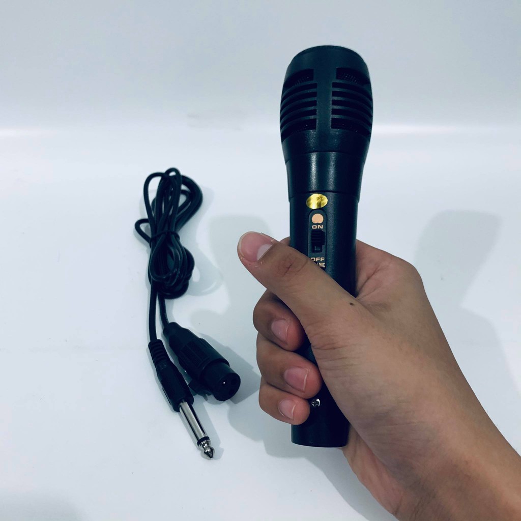 Microphone Kabel Karaoke Buat Speaker Mic Karaoke Colokan Besar