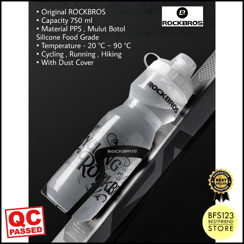 ROCKBROS Botol Minum Sepeda Sport 750 ml DCBT69D