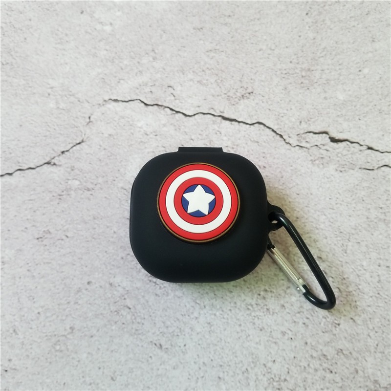 【Ready Stock】Samsung Galaxy buds live Case Cartoon Silicone Soft Cover Dust-proof Protective Shell