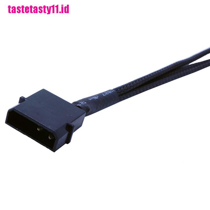 Adapter Splitter Power Fan 3 Pin / 4Pin Bahan Tembaga Untuk Komputer