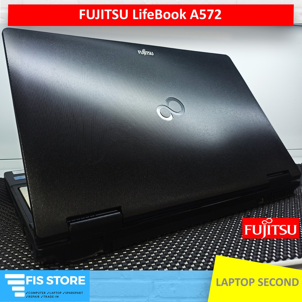 JAPAN Laptop FUJITSU LifeBook A572/Core i5 3.30GHz/VGA Intel HD/15.6"/Windows 10