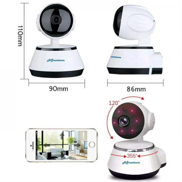 IP Camera WIFI CCTV V380 Smart Wifi Kamera HD960P Q3s Wireless IP Kamera APP Control
