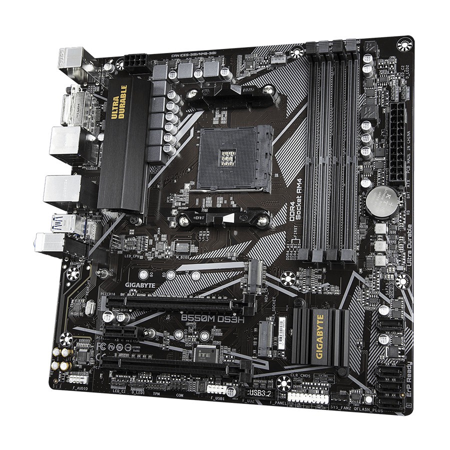 Gigabyte B550M DS3H - AMD B550 Ultra Durable Motherboard