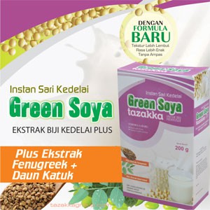 

Susu Kedelai | Green Soya Tazakka Untuk IBU MENYUSUI | Nutrisi untuk ibu menyusui HALAL BPOM