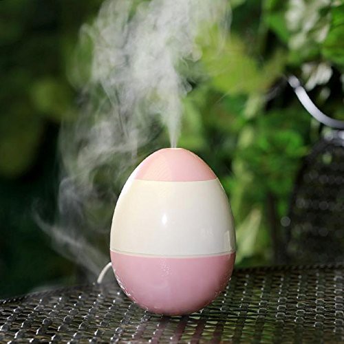 USB Portable Egg Shape Tumbler Ultrasonic Cool Mist Humidifier 150ml Mini Air Purifier with Whisper