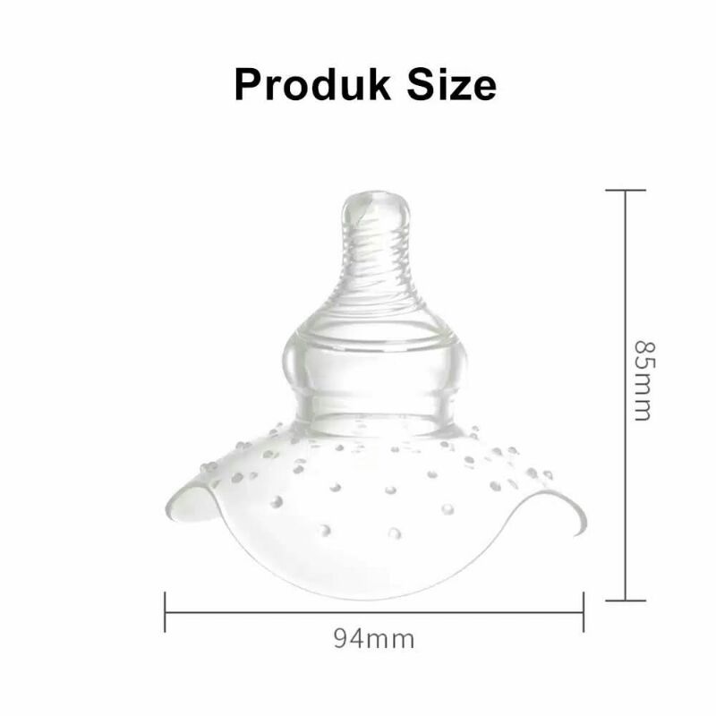 Pelindung Puting Bahan Silikon Untuk Menyusui/Nipple protektor/Nipple Shield