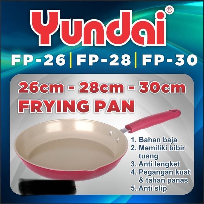 Panci teflon Yundai / wajan YUNDAI