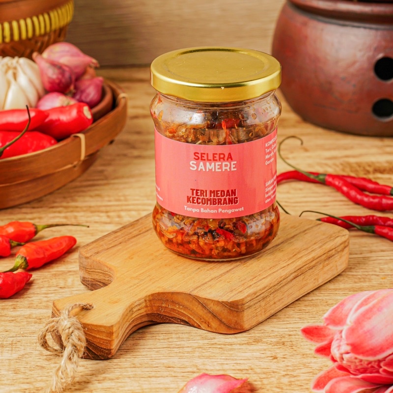 

Sambal Samere - Teri Medan Kecombrang - Sambal Teri Medan