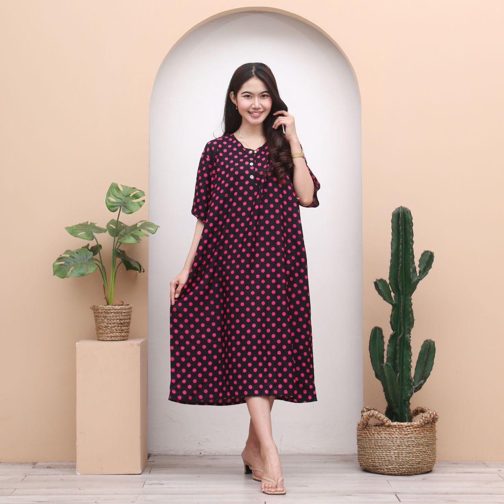 Daster Jumbo JENNIFER Daster Busui  Daster Cantik  Baju Tidur  Baju santai  Daster Batik