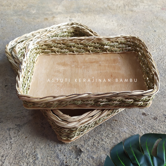 Parsel Set Rotan Kotak Hantaran Seserahan Rattan Storage Box Organizer/Parsel Hantaran/Parsel Sesera