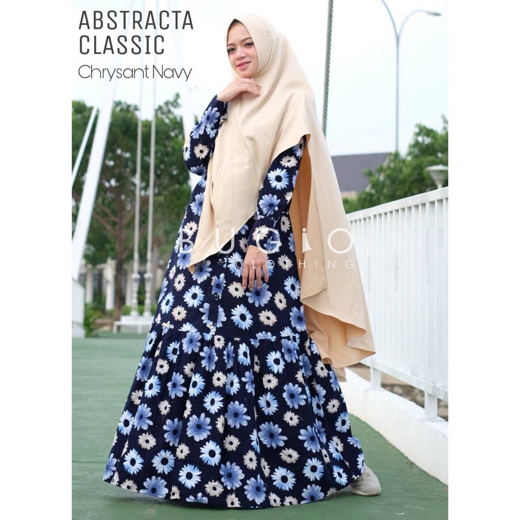 Abstracta Classic Bugio Clothing - Gamis Syari Corduroy
