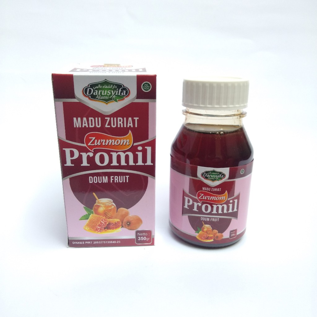 Madu Zuriat Zurmom Promil Doum Fruit Darusyifa Alami 350gram