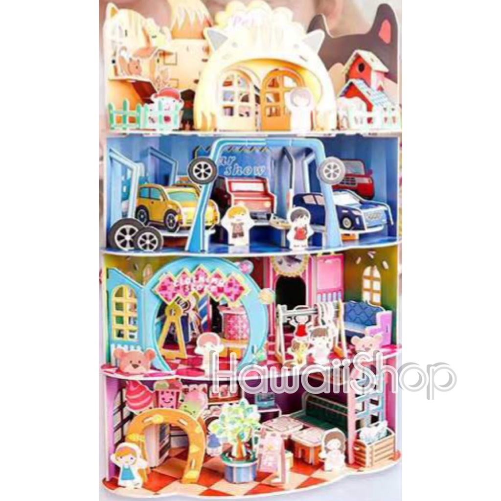 PUZZLE 3D FOAM ukuran Besar STORE  / Mainan Edukasi Anak Puzzle 3D