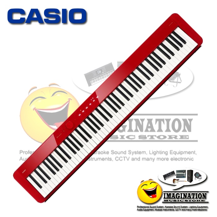 Casio Privia PX-S1100 Digital Piano - Red