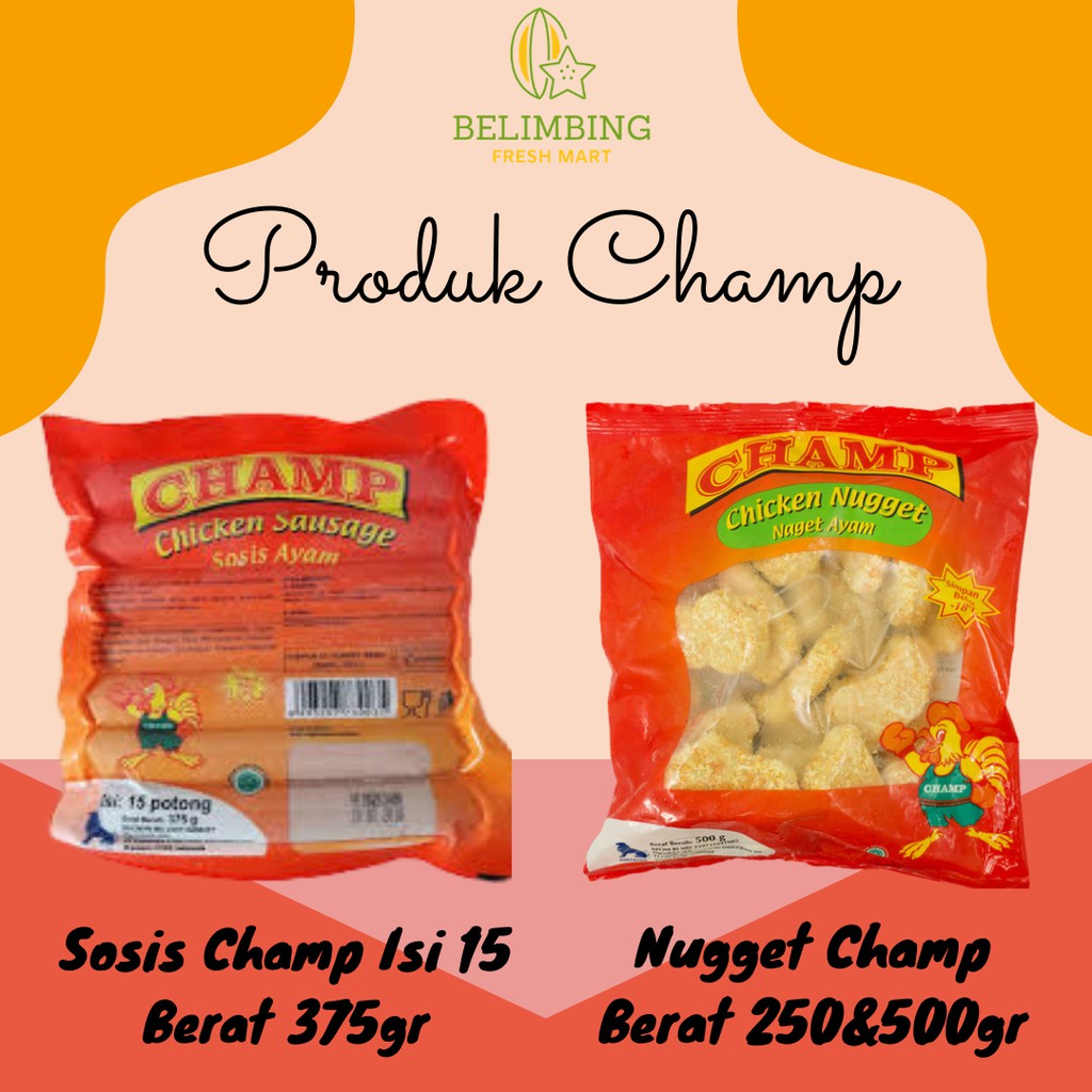 

CHAMP | SOSIS, NUGGET CHAMP