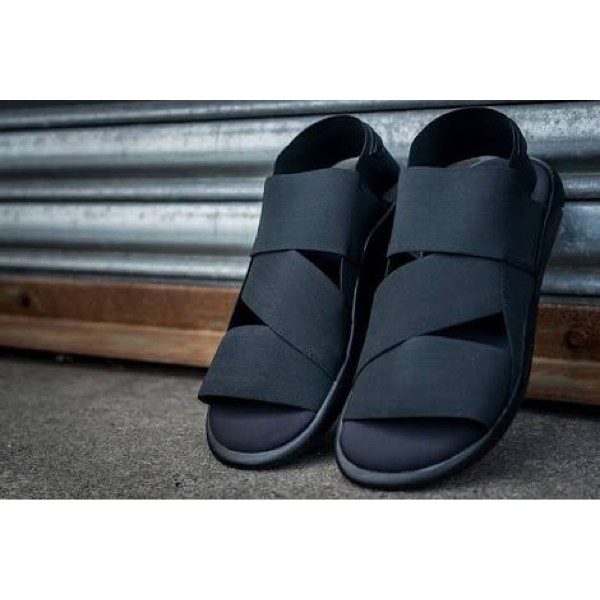 Adidas Y3 Qasa Sandal Black Pria PREMIUM