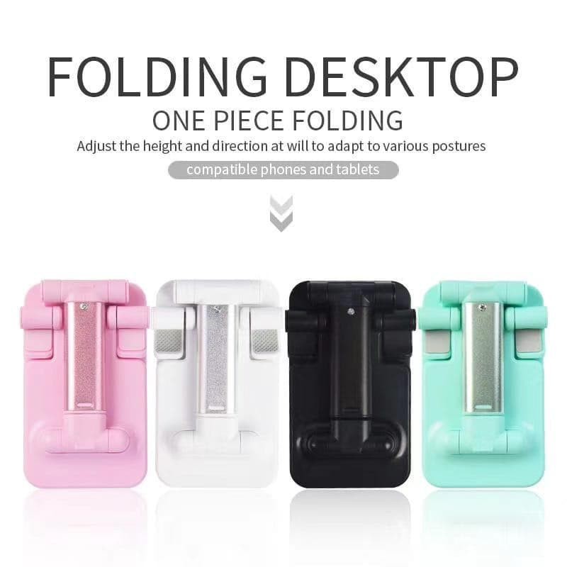 dudukan HP Folding Desktop Docking Phone &amp; Tablets Stand