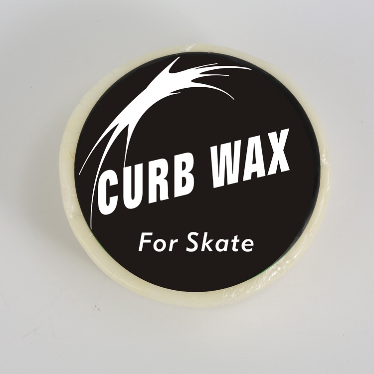 Lilin wax Anti Slip Bentuk Bulat Warna Putih Untuk SKATEBOARD