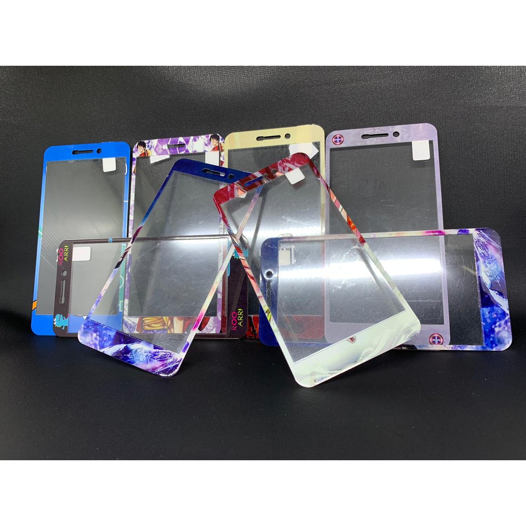 Tempered Glass Motif Karakter Samsung A10,A20, A30, A50, A10s, A20s, A30s, A50s, A70, M10, M30, M30s