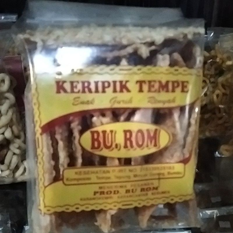 

Tempe Kripik Bu Rom