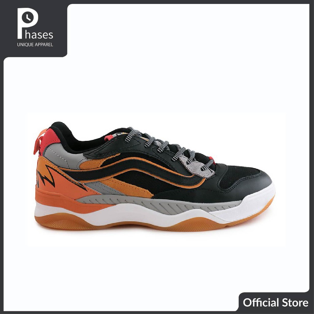 Vans Brux Wc Black Orange Original