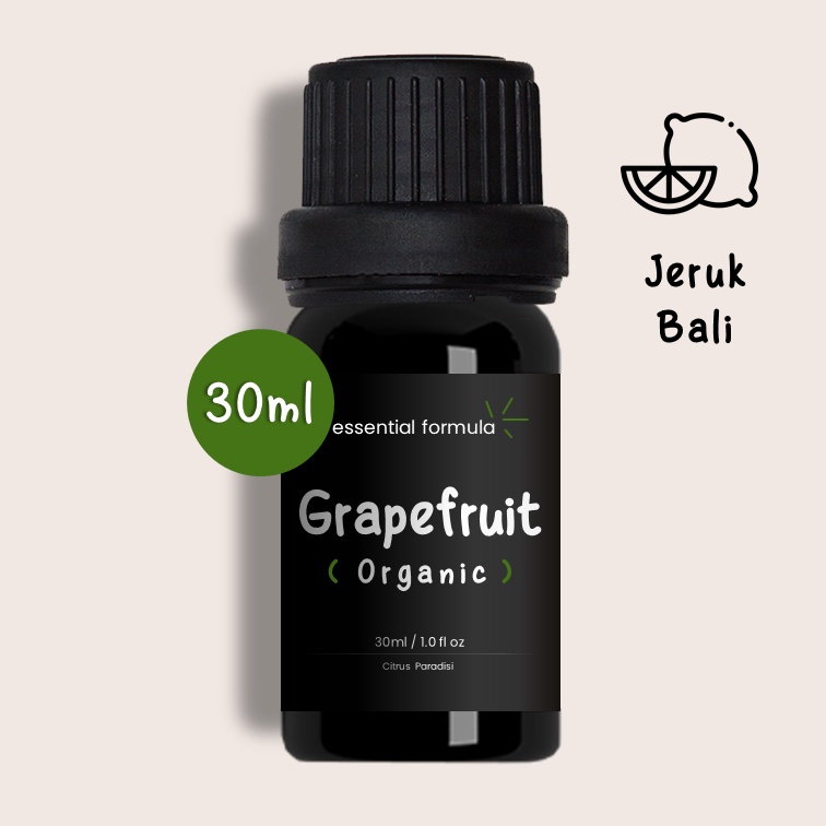 30ml Organic Grapefruit Essential Oil Jeruk Bali Murni 100%