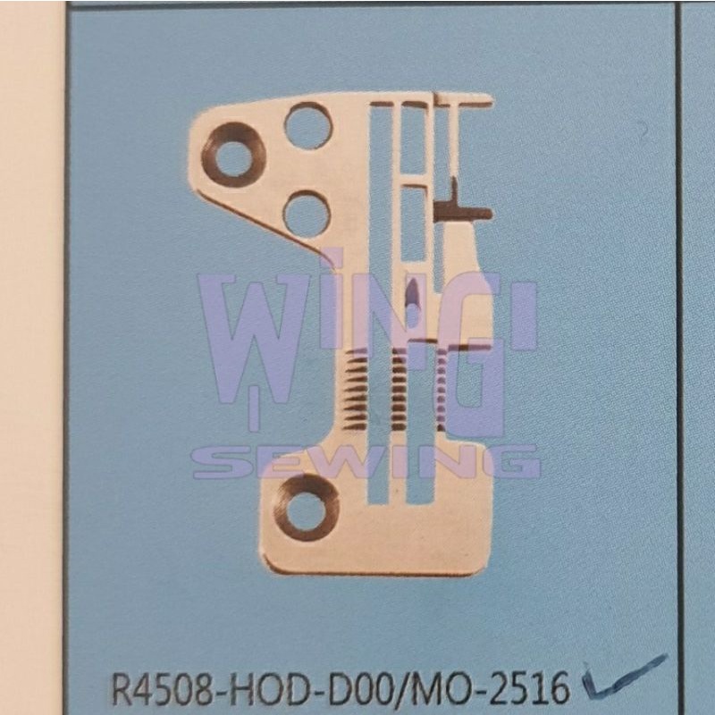 R4508HODE00 JUKI MO2516 Benang 5 3mm Plat Mesin Jahit Obras Industri