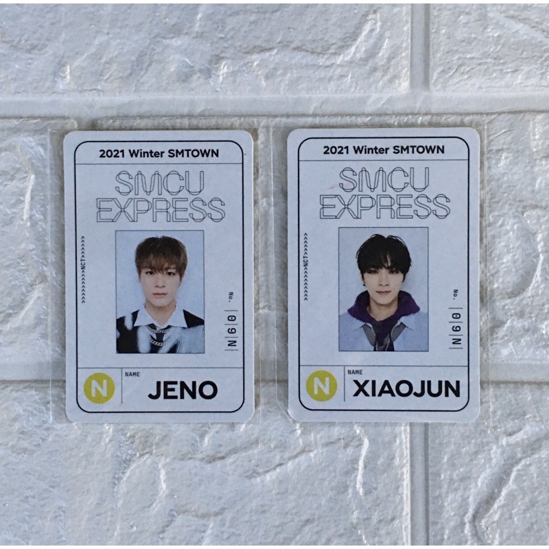 passcard jeno xiaojun smcu official pc jeno xiaojun smcu nct 2022