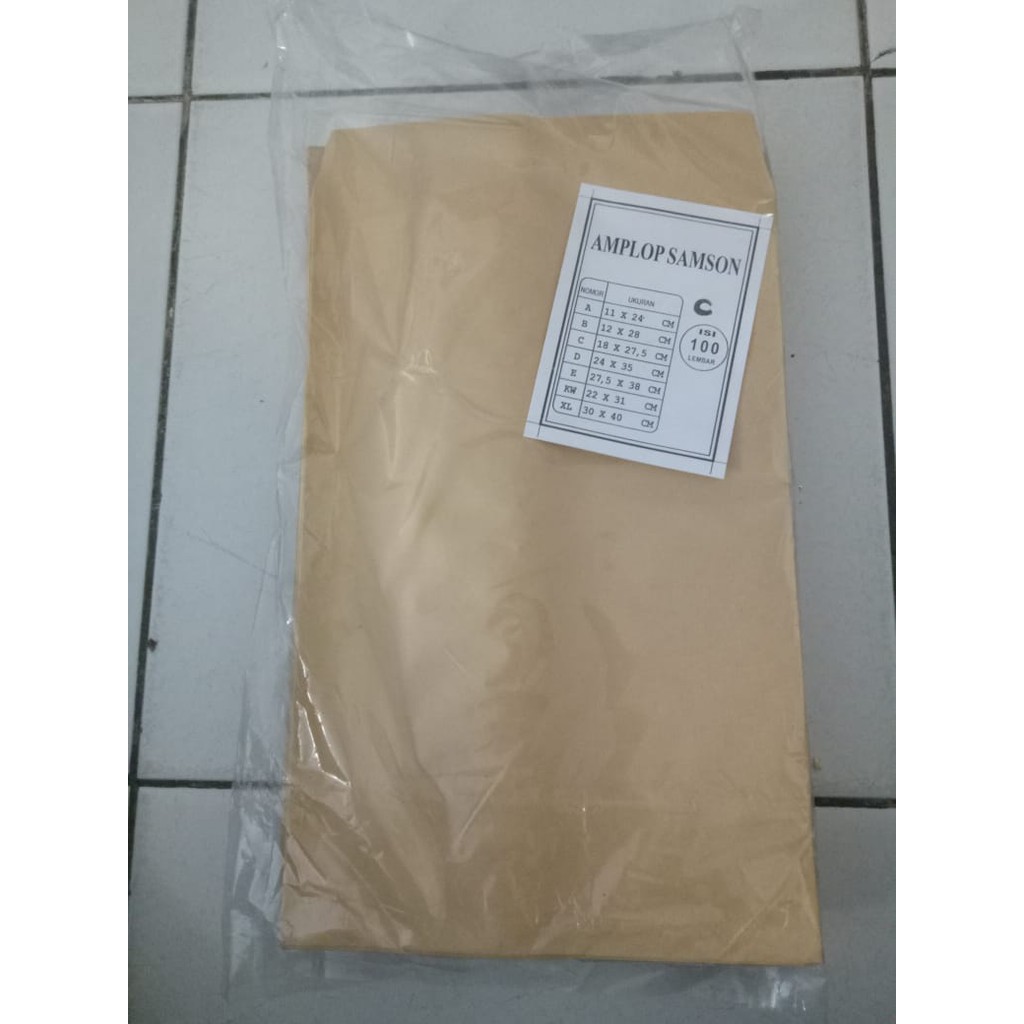 

Amplop Coklat Setengah Folio (18x27.5cm)