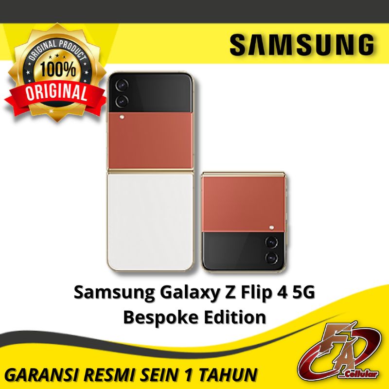 Samsung Galaxy Z Flip 4 5G 8/256 Bespoke Edition - Garansi Resmi 1 Tahun