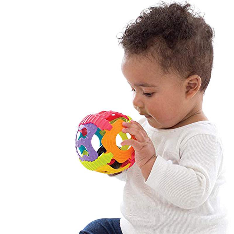 Playgro Shake Rattle &amp; Roll Ball 6m+