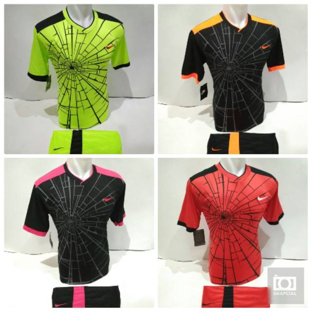 Setelan baju nike laba laba futsal volly badminton