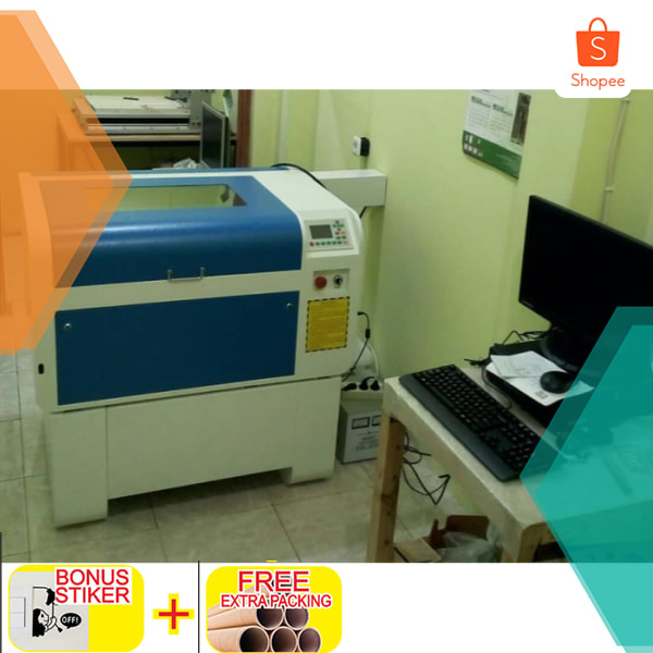 

Jasa cutting laser akrilik tebal 4mm Rp.1500 per 10cm2 Keren