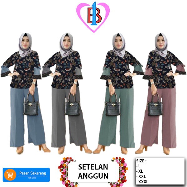 STELAN ANGGUN Fashion Wanita B1-Love 8616-8929-9044-9424 L,XL,XXL,XXXL